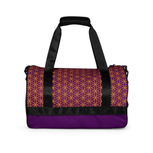 TRILLYYON - Purple  - Flower Of Life Gym Bag