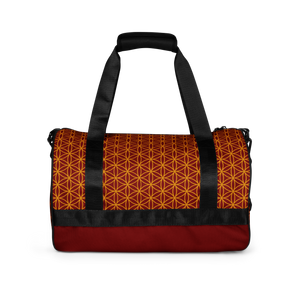 TRILLYYON - Red  - Flower Of Life Gym Bag