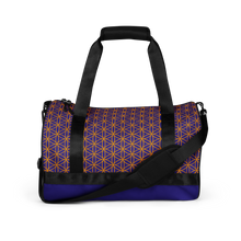 Load image into Gallery viewer, TRILLYYON - Blue  - Flower Of Life Gym Bag