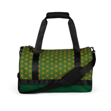 Load image into Gallery viewer, TRILLYYON - Green  - Flower Of Life Gym Bag