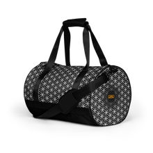 Load image into Gallery viewer, TRILLYYON - Black &amp; White - Flower Of Life Gym Bag