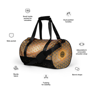TRILLYYON - Cosmic  - Flower Of Life Gym Bag