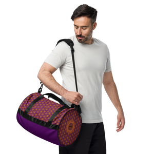 TRILLYYON - Purple  - Flower Of Life Gym Bag