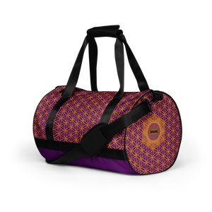 TRILLYYON - Purple  - Flower Of Life Gym Bag
