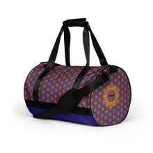 Load image into Gallery viewer, TRILLYYON - Blue  - Flower Of Life Gym Bag