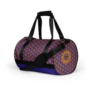 TRILLYYON - Blue  - Flower Of Life Gym Bag
