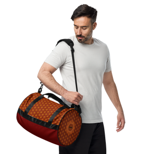 TRILLYYON - Red  - Flower Of Life Gym Bag