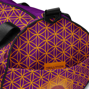 TRILLYYON - Purple  - Flower Of Life Gym Bag