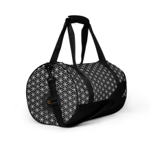 Load image into Gallery viewer, TRILLYYON - Black &amp; White - Flower Of Life Gym Bag