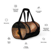 Load image into Gallery viewer, TRILLYYON - Cosmic  - Flower Of Life Gym Bag