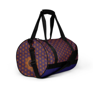 TRILLYYON - Blue  - Flower Of Life Gym Bag