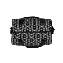 Load image into Gallery viewer, TRILLYYON - Black &amp; White - Flower Of Life Gym Bag