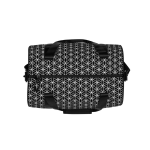 TRILLYYON - Black & White - Flower Of Life Gym Bag