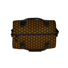 Load image into Gallery viewer, TRILLYYON - Black &amp; Gold - Flower Of Life Gym Bag