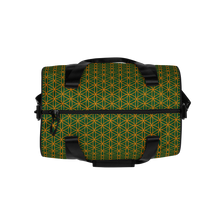 Load image into Gallery viewer, TRILLYYON - Green  - Flower Of Life Gym Bag