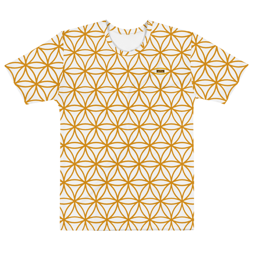TRILLYYON - White & Gold - Flower Of Life T-Shirt