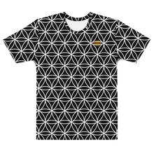 Load image into Gallery viewer, TRILLYYON - Black &amp; White  - Flower Of Life T-Shirt