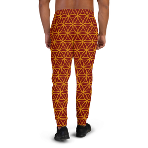 TRILLYYON - Red  - Flower Of Life Joggers