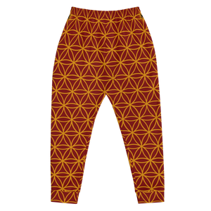 TRILLYYON - Red  - Flower Of Life Joggers