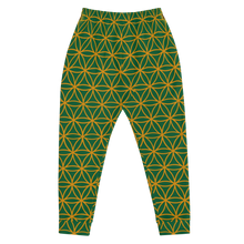 Load image into Gallery viewer, TRILLYYON - Green  - Flower Of Life Joggers