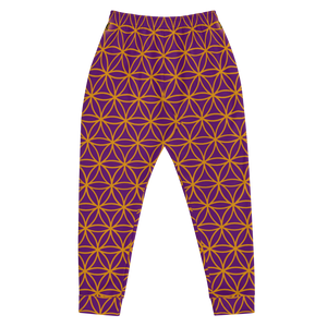 TRILLYYON - Purple  - Flower Of Life joggers