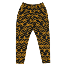 Load image into Gallery viewer, TRILLYYON - Black &amp; Gold - Flower Of Life Joggers