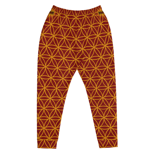 TRILLYYON - Red  - Flower Of Life Joggers