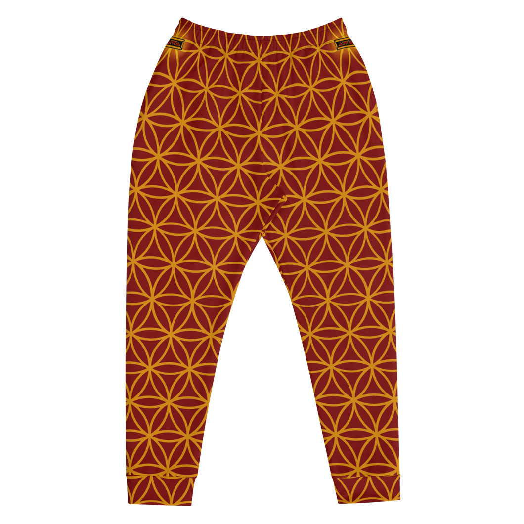 TRILLYYON - Red  - Flower Of Life Joggers