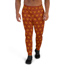 Load image into Gallery viewer, TRILLYYON - Red  - Flower Of Life Joggers