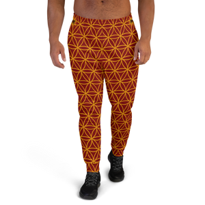 TRILLYYON - Red  - Flower Of Life Joggers