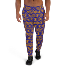 Load image into Gallery viewer, TRILLYYON - Blue  - Flower Of Life Joggers
