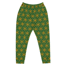 Load image into Gallery viewer, TRILLYYON - Green  - Flower Of Life Joggers