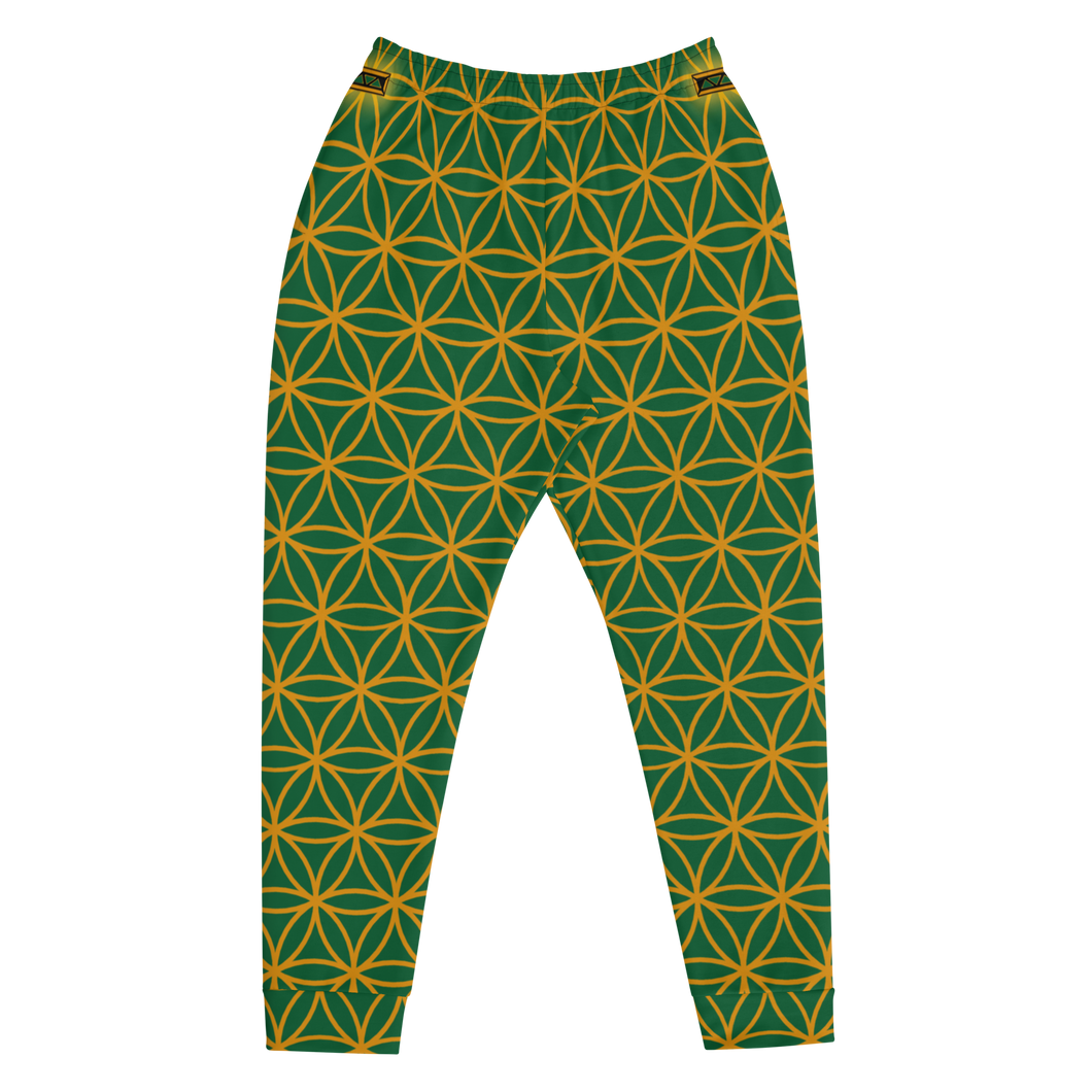 TRILLYYON - Green  - Flower Of Life Joggers