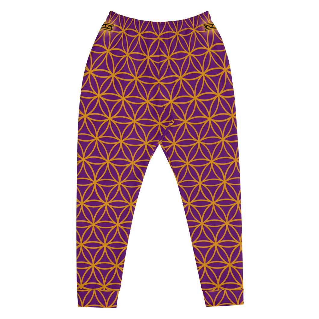 TRILLYYON - Purple  - Flower Of Life joggers
