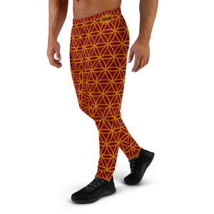 TRILLYYON - Red  - Flower Of Life Joggers