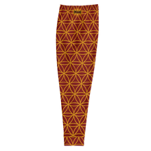 Load image into Gallery viewer, TRILLYYON - Red  - Flower Of Life Joggers
