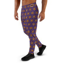 Load image into Gallery viewer, TRILLYYON - Blue  - Flower Of Life Joggers