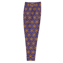 Load image into Gallery viewer, TRILLYYON - Blue  - Flower Of Life Joggers