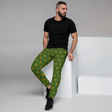 Load image into Gallery viewer, TRILLYYON - Green  - Flower Of Life Joggers