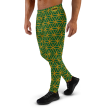 Load image into Gallery viewer, TRILLYYON - Green  - Flower Of Life Joggers