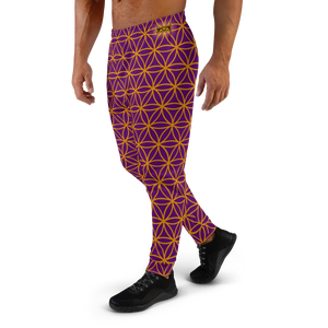 TRILLYYON - Purple  - Flower Of Life joggers