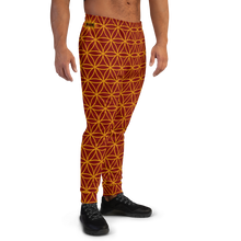 Load image into Gallery viewer, TRILLYYON - Red  - Flower Of Life Joggers