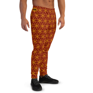 TRILLYYON - Red  - Flower Of Life Joggers