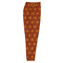 Load image into Gallery viewer, TRILLYYON - Red  - Flower Of Life Joggers