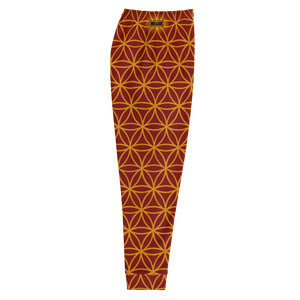 TRILLYYON - Red  - Flower Of Life Joggers