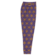 Load image into Gallery viewer, TRILLYYON - Blue  - Flower Of Life Joggers
