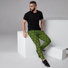 Load image into Gallery viewer, TRILLYYON - Green  - Flower Of Life Joggers