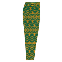Load image into Gallery viewer, TRILLYYON - Green  - Flower Of Life Joggers