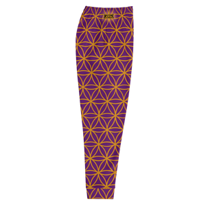TRILLYYON - Purple  - Flower Of Life joggers