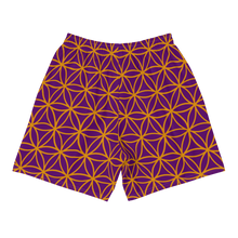 Load image into Gallery viewer, TRILLYYON - Purple  - Flower Of Life Shorts